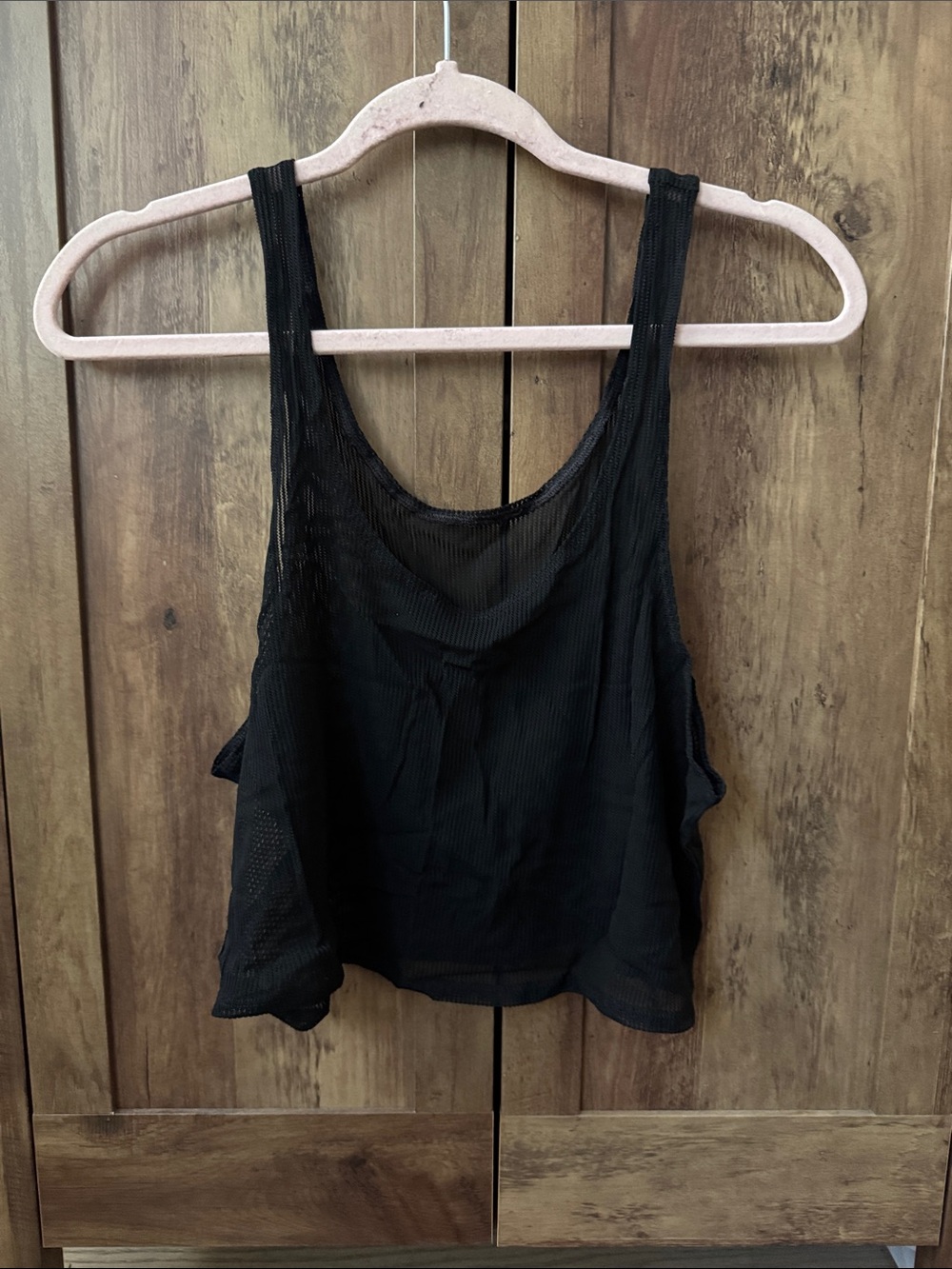 Alo Yoga Black Women's Tank Top - Breathable Scoop Neck